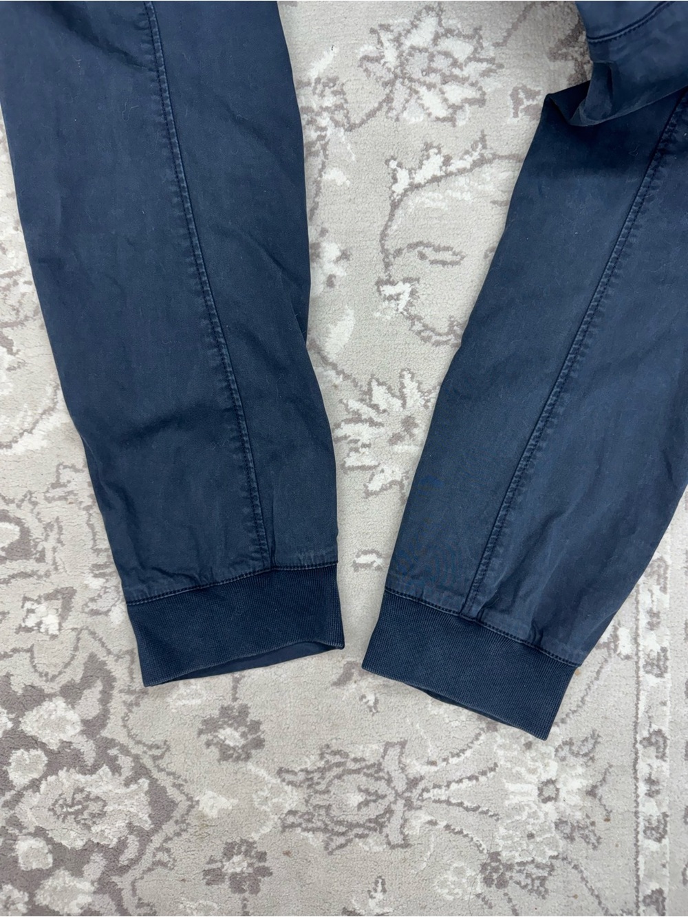 C.P. Company Navy Ergonomic Fit Utility Chinos with Jogger Cuff - Size 46 - Picture 7 of 9